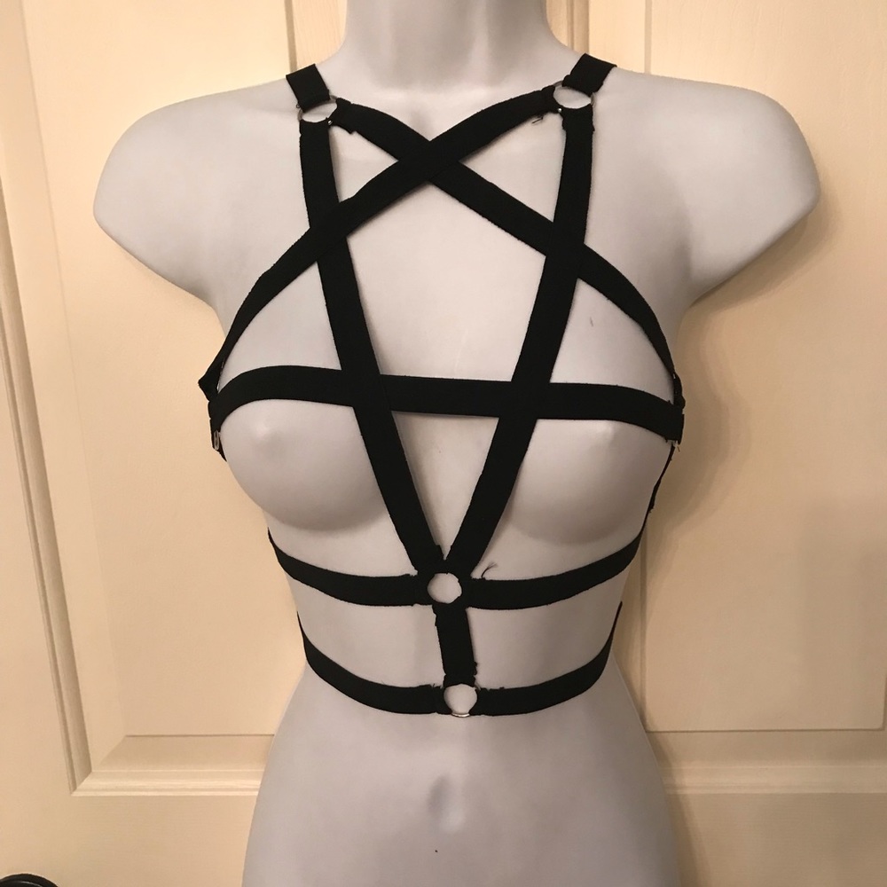 🔥NEW🔥Pentagram Bra Band Harness
